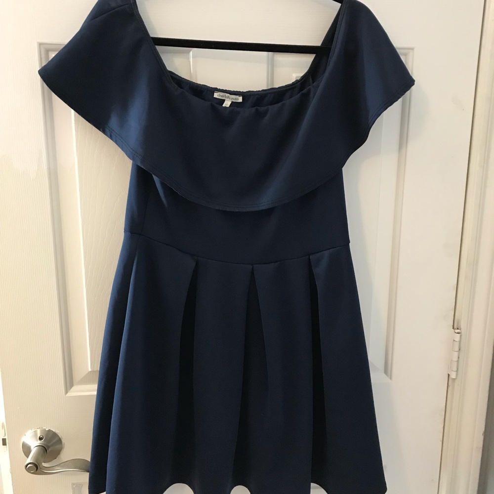 Charlotte Russe Navy Blue Short Dress